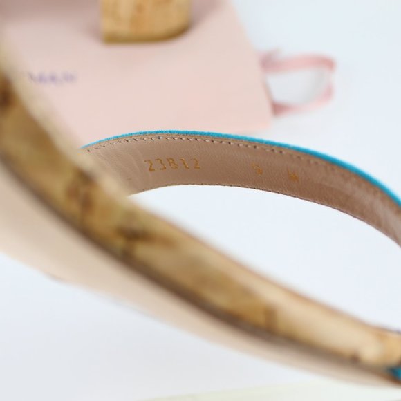 New Stuart Weitzman Suede Simple Sandals - Picture 10 of 11